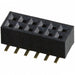 SFM210-LPSE-D06-SP-BK by Sullins Connector Solutions - CONNECTOR HDR 12POS 0.039 GOLD SMD