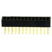 SFM210-LPSE-D13-ST-BK by Sullins Connector Solutions - CONNECTOR HDR 26POS 0.039 GOLD PCB