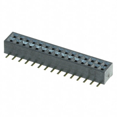 SFM210-LPSE-D15-SP-BK by Sullins Connector Solutions - CONNECTOR HDR 30POS 0.039 GOLD SMD