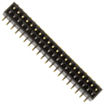 SFM210-LPSE-D20-SP-BK by Sullins Connector Solutions - CONNECTOR HDR 40POS 0.039 GOLD SMD