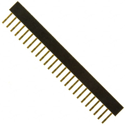 SFM210-LPSE-S25-ST-BK by Sullins Connector Solutions - CONNECTOR HDR 25POS 0.039 GOLD PCB