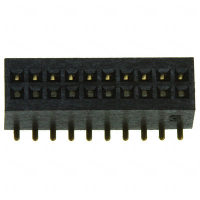 SFM315-LPGE-D10-SP-BK by Sullins Connector Solutions - CONNECTOR HDR 20POS 0.039 GOLD SMD
