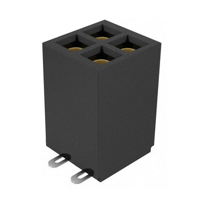 SFMC-102-L2-S-D-TR by Samtec Inc. - CONNECTOR RECPT 4POS 0.05 GOLD SMD