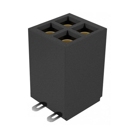 SFMC-102-T2-S-D-TR by Samtec Inc. - CONNECTOR RECPT 4POS 0.05 GOLD SMD