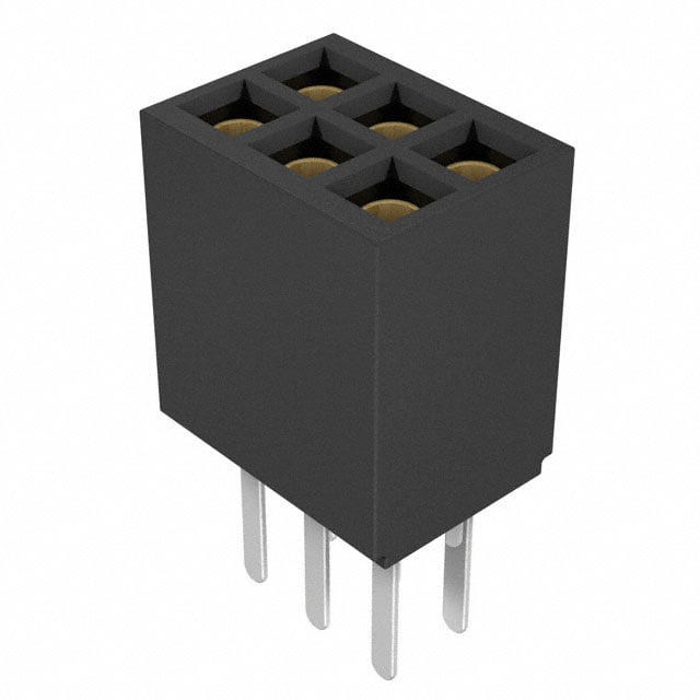 SFMC-103-03-F-D by Samtec Inc. - CONNECTOR RECPT 6POS 0.05 GOLD PCB