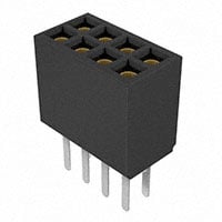 SFMC-104-03-L-D-K-TR by Samtec Inc. - CONNECTOR RECPT 8POS 0.05 GOLD PCB