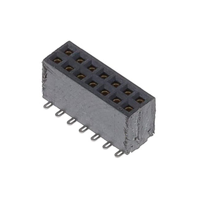 SFMC-107-02-L-D by Samtec Inc. - CONNECTOR RECPT 14POS 0.05 GOLD SMD