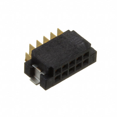 SFMH-105-02-L-D-WT by Samtec Inc. - CONNECTOR RECPT 10P 0.05 GOLD SMD R/A