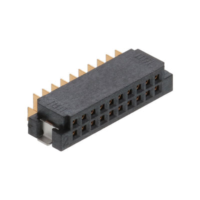 SFMH-110-02-L-D-WT-TR by Samtec Inc. - CONNECTOR RECPT 20P 0.05 GOLD SMD R/A