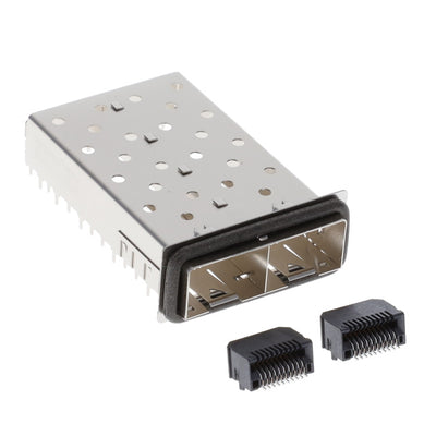 SFPK-2SL-01-S by Samtec Inc. - SFP+ CAGE AND CONNECTOR KIT