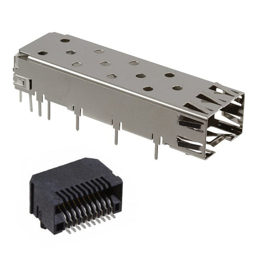 SFPK-SL by Samtec Inc. - CONNECTOR SFP RCPT W/CAGE 10P SLD RA