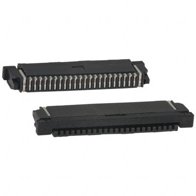 SFR22R-1STE1LF by Amphenol ICC (FCI) - CONNECTOR FFC BOTTOM 22POS 0.8MM R/A