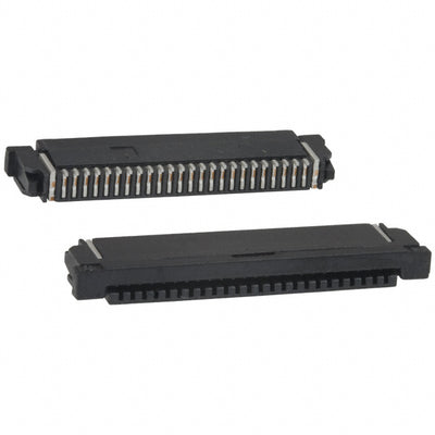 SFR24R-1STE1LF by Amphenol ICC (FCI) - CONNECTOR FFC BOTTOM 24POS 0.8MM R/A