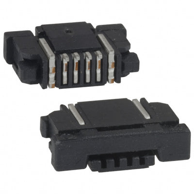 SFR4R-1STE1LF by Amphenol ICC (FCI) - CONNECTOR FFC BOTTOM 4POS 0.8MM R/A