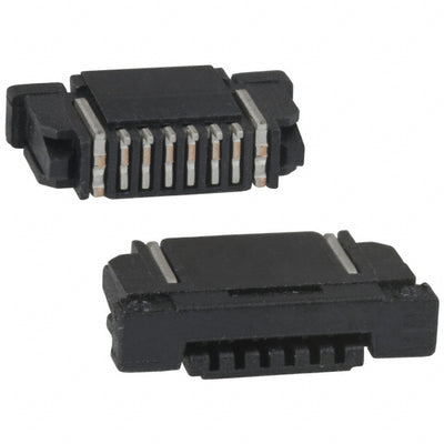 SFR6R-1STE1LF by Amphenol ICC (FCI) - CONNECTOR FFC BOTTOM 6POS 0.8MM R/A