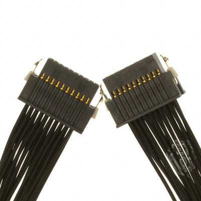 SFSD-10-28-H-10.00-DR-NDS by Samtec Inc. - CABLE ASSY SOCKET 20POS 28AWG