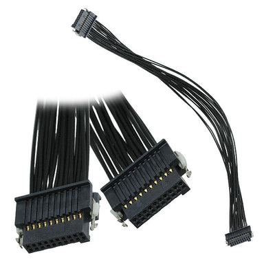 SFSD-10-28-H-10.00-DR-NUX by Samtec Inc. - CABLE ASSY SOCKET 20POS 28AWG