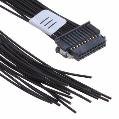 SFSD-10-28-H-05.00-SR by Samtec Inc. - CABLE ASSY SOCKET 20POS 28AWG