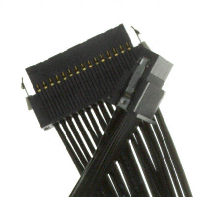 SFSD-15-28-H-10.00-DR-NDS by Samtec Inc. - CABLE ASSY SOCKET 30POS 28AWG