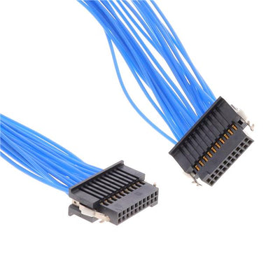 SFSDT-10-28-G-10.00-DR-NDX by Samtec Inc. - .050 (1.27) SOCKET DISCRETE CABLE