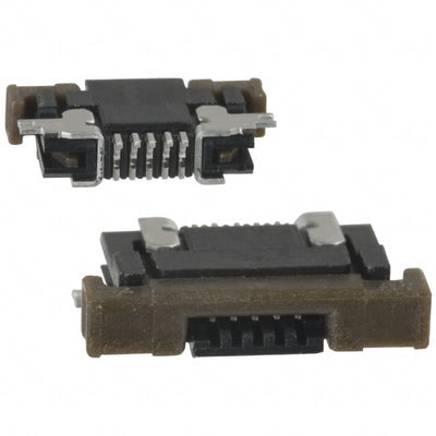 SFV4R-1STE1LF by Amphenol ICC (FCI) - CONNECTOR FFC BOTTOM 4POS 0.5MM R/A