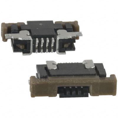 SFV5R-1STE1LF by Amphenol ICC (FCI) - CONNECTOR FFC BOTTOM 5POS 0.5MM R/A
