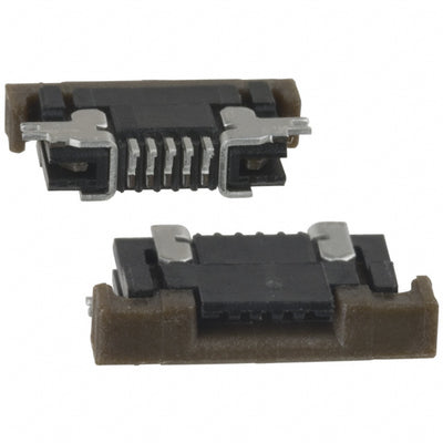 SFV5R-2STE1LF by Amphenol ICC (FCI) - CONNECTOR FFC FPC TOP 5POS 0.5MM R/A