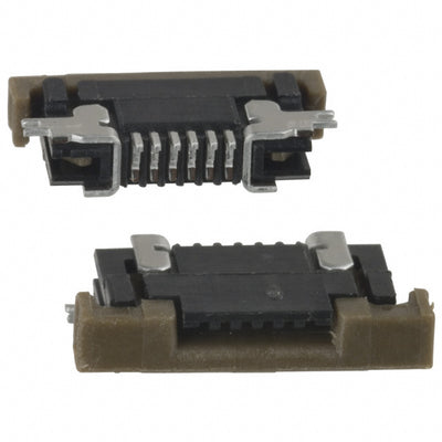 SFV6R-2STE1LF by Amphenol ICC (FCI) - CONNECTOR FFC FPC TOP 6POS 0.5MM R/A