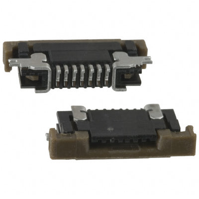 SFV7R-2STE1LF by Amphenol ICC (FCI) - CONNECTOR FFC FPC TOP 7POS 0.5MM R/A
