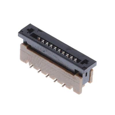 SFW10S-2STE9LF by Amphenol ICC (FCI) - CONNECTOR FFC FPC VERT 10POS 1MM SMD