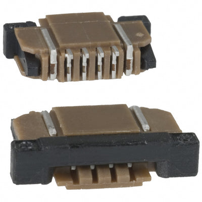 SFW4R-1STE1 by Amphenol ICC (FCI) - CONNECTOR FFC FPC BOTTOM 4POS 1MM R/A