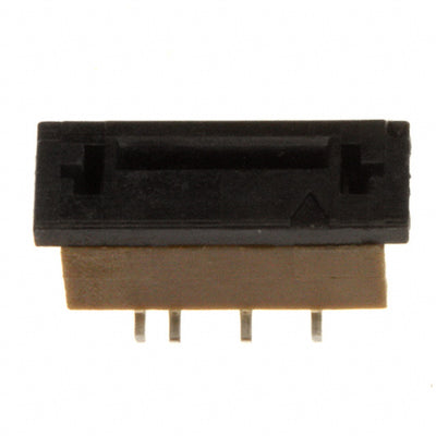 SFW4S-2STME1LF by Amphenol ICC (FCI) - CONNECTOR FFC FPC VERT 4POS 1MM SMD