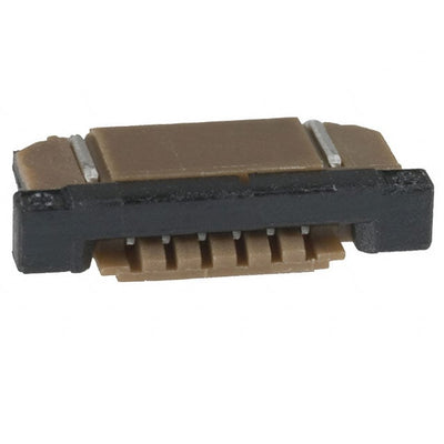 SFW6R-1STE1LF by Amphenol ICC (FCI) - CONNECTOR FFC FPC BOTTOM 6POS 1MM R/A