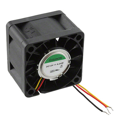 SG38281B1-000U-G99 by Sunon Fans - FAN AXIAL 38X28MM 12VDC WIRE