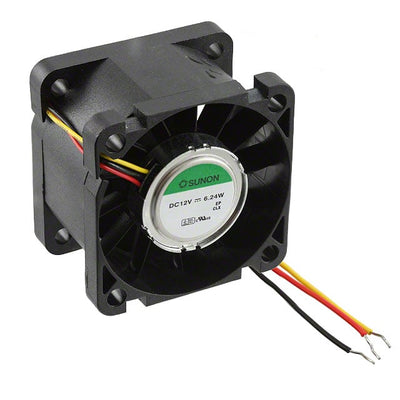 SG40281B1-000U-G99 by Sunon Fans - FAN AXIAL 40X28MM 12VDC WIRE
