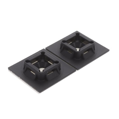 SGABM30-AT-C0 by Panduit Corp - CABLE TIE HLDR QUAD ADH BLACK