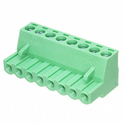 SH08-5,08 by Altech Corporation - TERM BLOCK PLUG 8POS 5.08MM