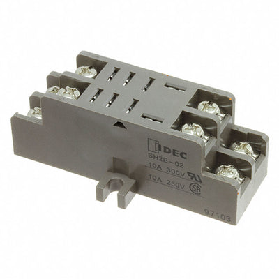SH2B-02 by IDEC - RELAY SOCKET 8 POS CHASSIS MOUNT