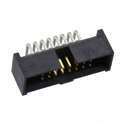 SHF-108-01-L-D-RA by Samtec Inc. - CONNECTOR HEADER R/A 16POS 1.27MM