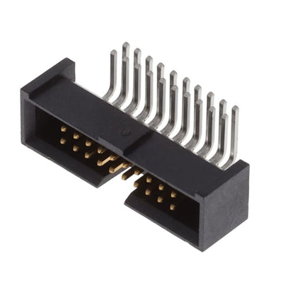 SHF-110-01-F-D-RA by Samtec Inc. - CONNECTOR HEADER R/A 20POS 1.27MM