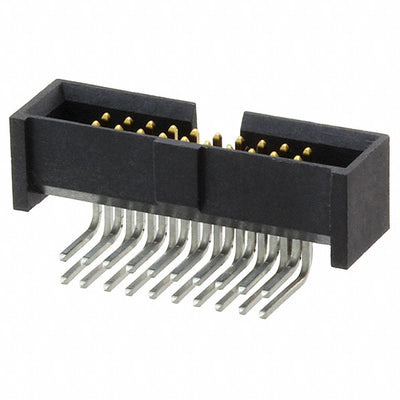 SHF-110-01-L-D-RA by Samtec Inc. - CONNECTOR HEADER R/A 20POS 1.27MM