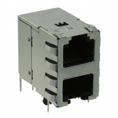 SI-30107-F by Bel Fuse Inc. - CONNECTOR JACK 2PORT 100 BASE-T PCB