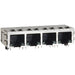 SI-60105-F by Bel Fuse Inc. - CONNECTOR JACK 4PORT 100 BASE-T PCB