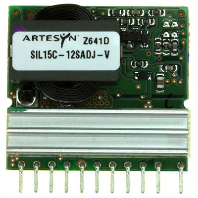 SIL15C-12SADJ-V by Artesyn Embedded Power - DC DC CONVERTER 0.9-5V 75W