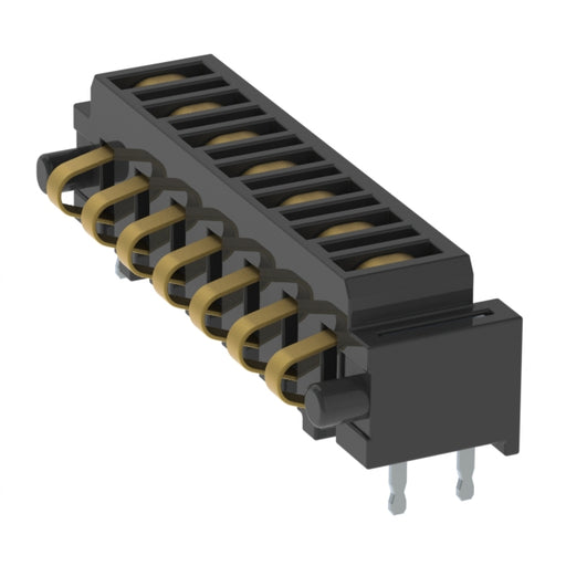 SIR1-07-S-S-A-K-TR by Samtec Inc. - CONNECTOR SPRING MOD 7POS R/A SMD
