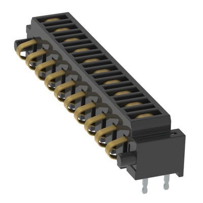 SIR1-10-L-S-A by Samtec Inc. - CONNECTOR SPRING MOD 10POS R/A SMD