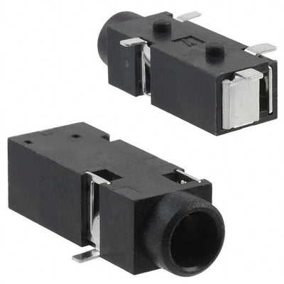 SJ-3524-SMT-TR by CUI Devices - CONNECTOR JACK STEREO 3.5MM SMD R/A