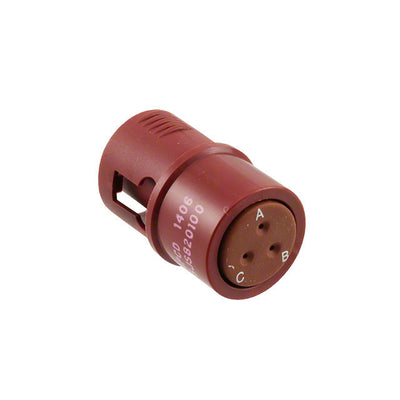 SJS820100 by Amphenol PCD - CONNECTOR PLUG HSG FMALE 3POS INLINE