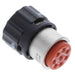 SJS830100P by Amphenol PCD - CONNECTOR PLG HSG FMALE 8POS INLINE