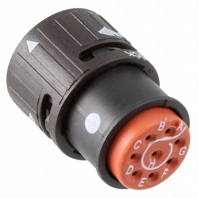 SJS830100 by Amphenol PCD - CONNECTOR PLUG HSG FMALE 8POS INLINE